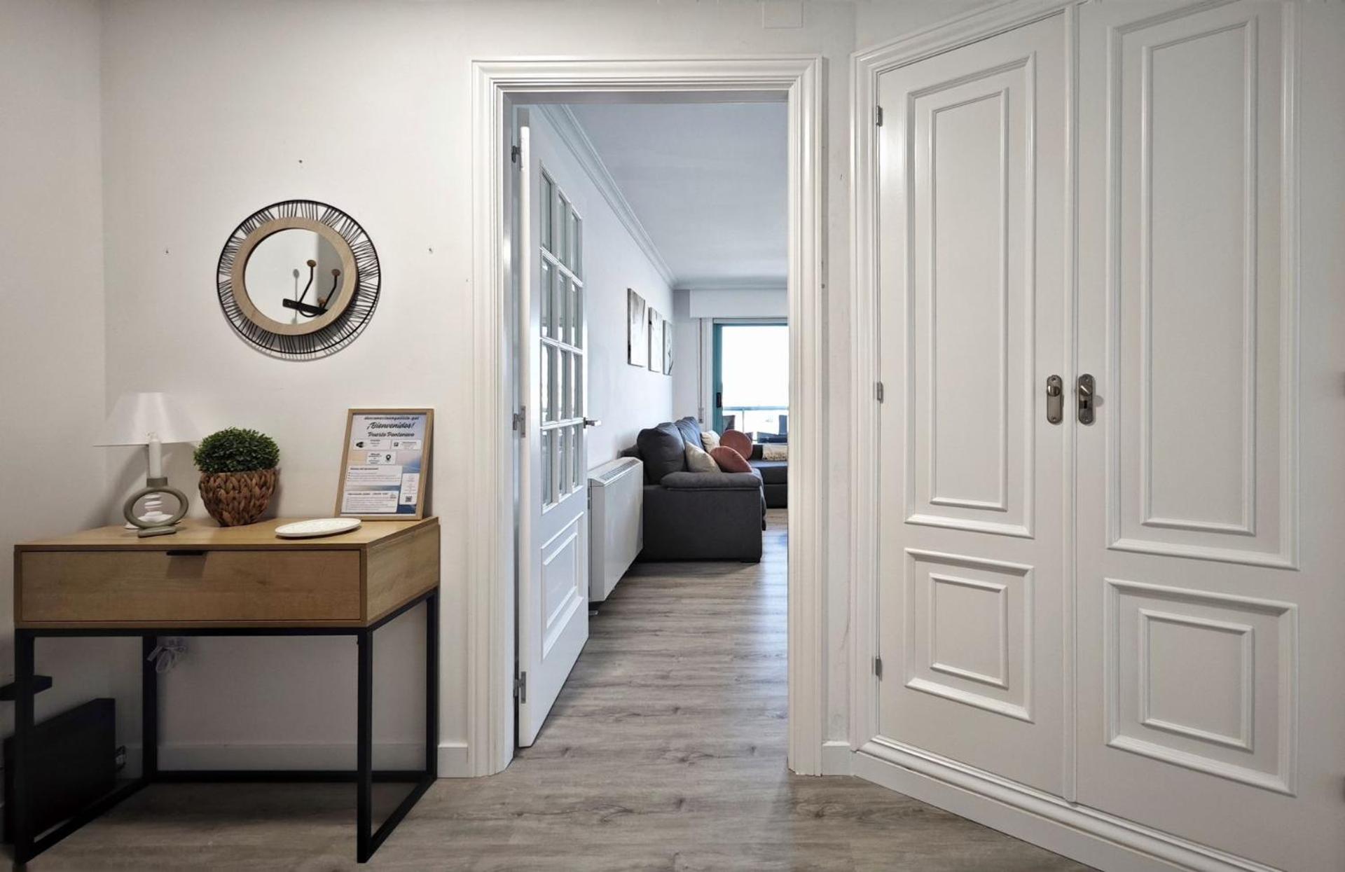 Apartament Desconectaengalicia Puerto De Portonovo B Zewnętrze zdjęcie